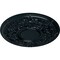 Ekena Millwork Jackson Ceiling Medallion (Fits Canopies up to 13 1/2"), 32 3/4"OD x 2 1/2"P, Night Shade CM32JANSF - alternate 4
